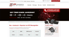 Desktop Screenshot of abs-steuergeraete.de